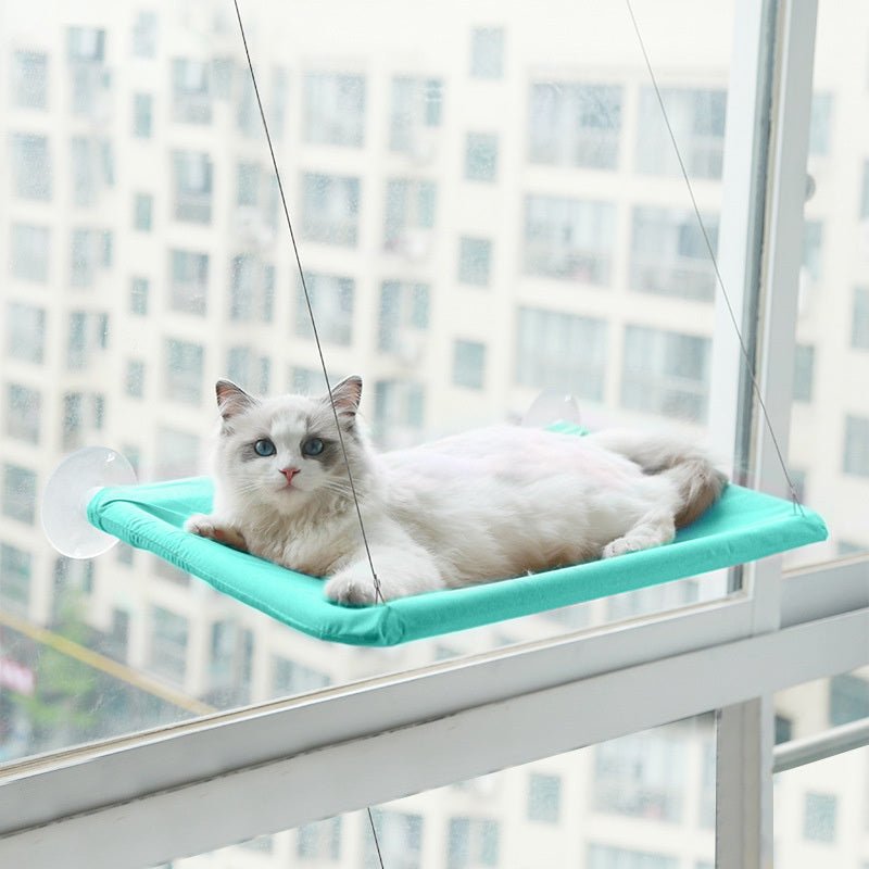 Hanging Cat Window Hammock - silverfoxgoods